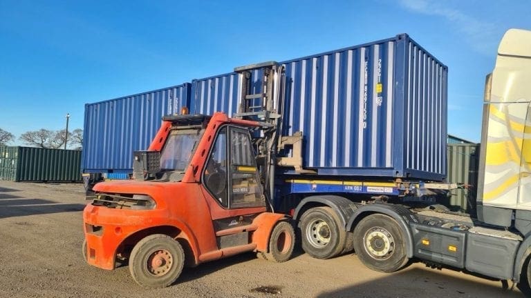 Container Transport North East – 2 x 20ft